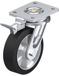 LO-ALEV 160K-RI4 pasukamas ratukas su stabdžiais