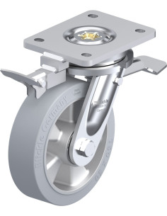 LO-ALEV 160K-ST-SG-RI4 pasukamas ratukas su stabdžiais