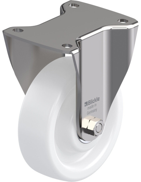 BKX-SPO 150XK fiksuotas ratukas iš nerūdijančio plieno