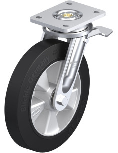 LO-ALEV 250K-ST pasukamas ratukas su stabdžiais, 250 mm