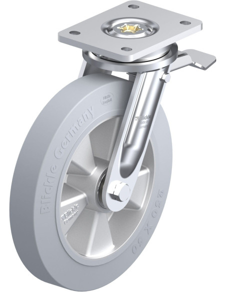 LO-ALEV 250K-ST-SG pasukamas ratukas su stabdžiais