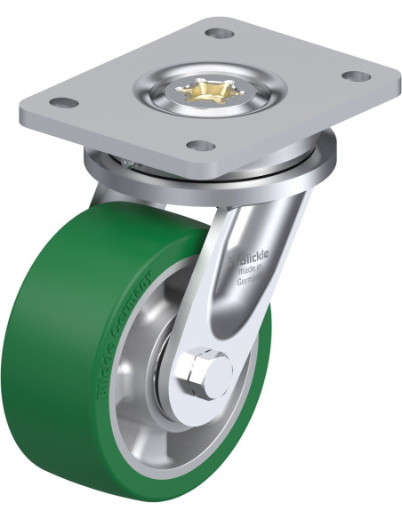 LO-ALST 127K poliuretano pasukamas ratukas 125 mm