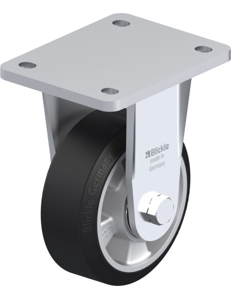 BO-ALEV 127K fiksuotas ratukas dengtas guma