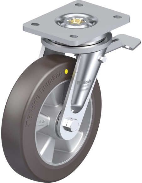 LO-ALST 200K-ST-AS pasukamas ratukas su stabdžiais