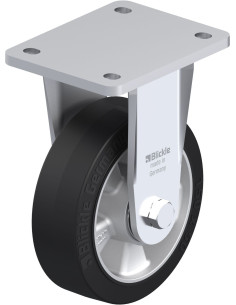 BO-ALEV 150K fiksuotas ratukas dengtas guma