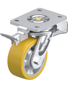 LO-ALTH 127K-ST-RI4 - Poliuretano pasukamas ratukas su