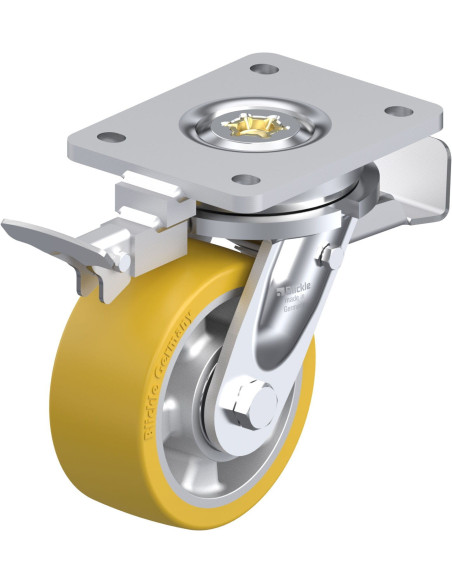 LO-ALTH 127K-ST-RI4 - Poliuretano pasukamas ratukas su