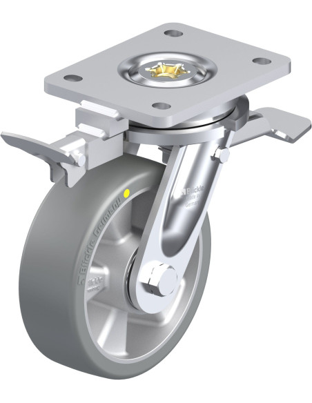 LO-ALTH 150K-ST-AS-RI4 - 150 mm poliuretaninis pasukamas