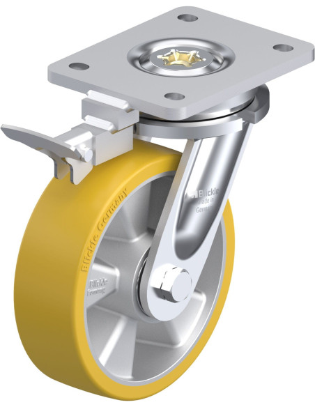 LO-ALTH 160K-RI4 - Poliuretano pasukamas ratukas su