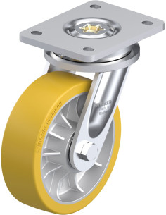 LO-ALTH 162K poliuretano pasukamas ratukas 160 mm