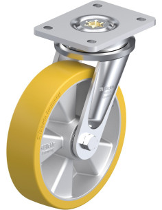 LO-ALTH 200K poliuretano pasukamas ratukas 200 mm