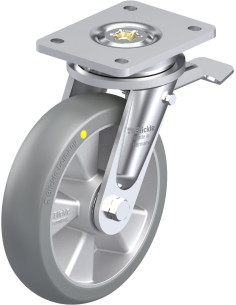 LO-ALTH 200K-ST-AS-CO poliuretaninis ratukas su stabdžiais