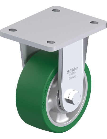 BO-ALST 127K poliuretano fiksuotas ratukas 125 mm