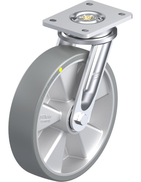 LO-ALTH 250K-AS poliuretaninis pasukamas ratukas