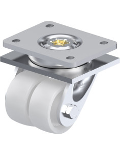 LOD-SPO 80K dvigubas pasukamas ratukas 80 mm