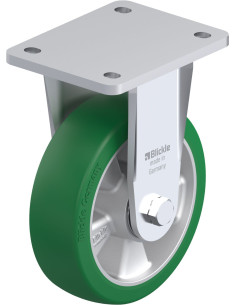 BO-ALST 160K poliuretano fiksuotas ratukas