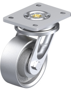 LO-G 127K pasukamas ratukas, 125 mm, plienas, ketus