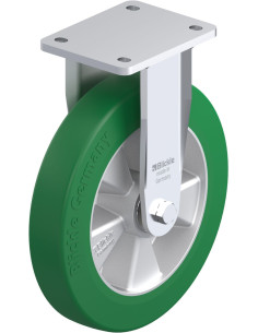 BO-ALST 250K - Poliuretano fiksuotas ratukas 250 mm