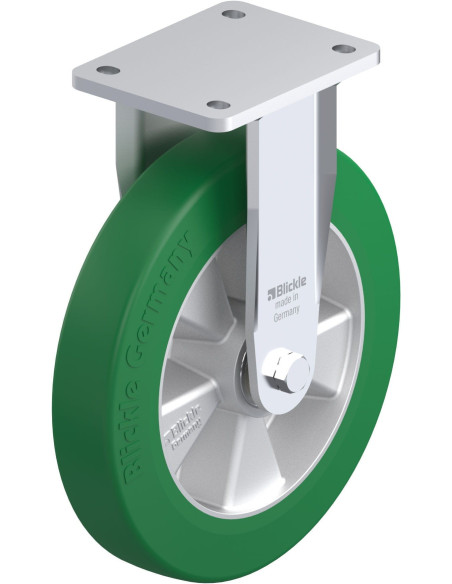 BO-ALST 250K - Poliuretano fiksuotas ratukas 250 mm