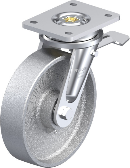 LO-G 200K-ST pasukamas ratukas su stabdžiais