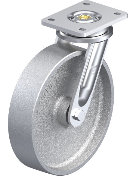 LO-G 250G pasukamas metalinis ratukas su 250 mm skersmeniu