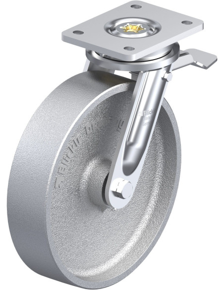 LO-G 250G-ST pasukamas ratukas su stabdžiais