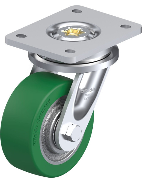 LO-GST 127K pasukamas poliuretano ratukas 125 mm