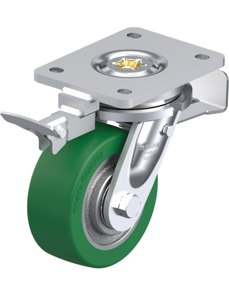 LO-GST 127K-ST-RI4 - Pasukamas poliuretano ratukas su