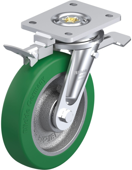 LO-GST 200K-ST-RI4 pasukamas poliuretano ratukas su