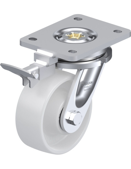 LO-PO 127K-RI4 pasukamas ratukas su stabdžiais