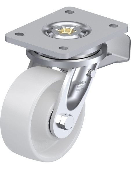 LO-PO 127K-ST pasukamas ratukas su stabdžiais