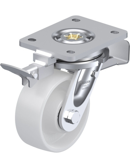 LO-PO 127K-ST-RI4 pasukamas ratukas su stabdžiais