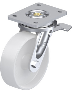 LO-PO 160G-ST sintetinis pasukamas ratukas su stabdžiais