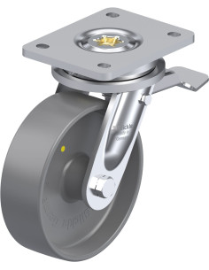 LO-PO 160G-ST-ELS antistatinis ratukas su stabdžiais