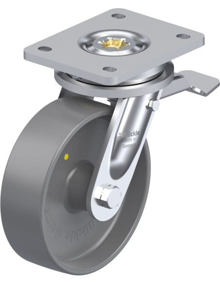 LO-PO 160G-ST-ELS antistatinis ratukas su stabdžiais