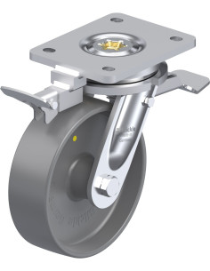 LO-PO 160G-ST-ELS-RI4 antistatinis ratukas su stabdžiais