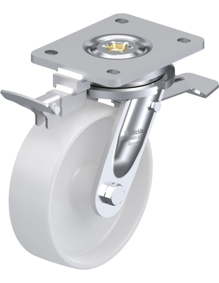 LO-PO 160G-ST-RI4 pasukamas ratukas su stabdžiais