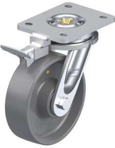 LO-PO 160K-ELS-RI4 antistatinis ratukas su stabdžiais