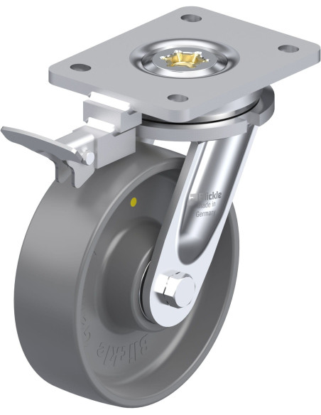 LO-PO 160K-ELS-RI4 antistatinis ratukas su stabdžiais