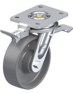 LO-PO 160K-ST-ELS-RI4 antistatinis pasukamas ratukas su