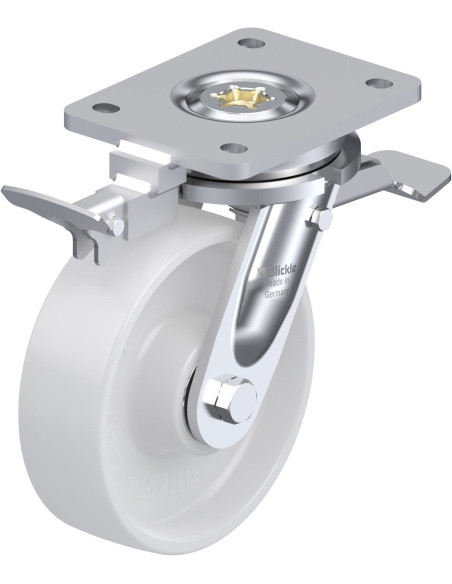 LO-PO 160K-ST-RI4 pasukamas ratukas su stabdžiais