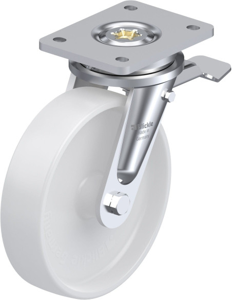 LO-PO 200G-ST pasukamas ratukas su stabdžiais