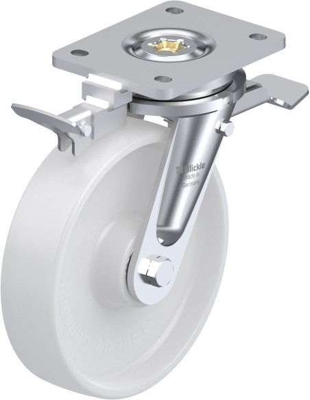 LO-PO 200K-ST-RI4 pasukamas ratukas su stabdžiais