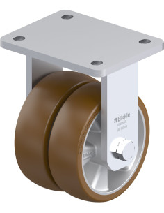 BOD-ALB 125K poliuretano ratukas, 125 mm