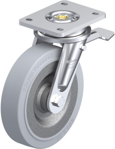 LO-SE 200K-ST-SG pasukamas ratukas su stabdžiais, 200 mm