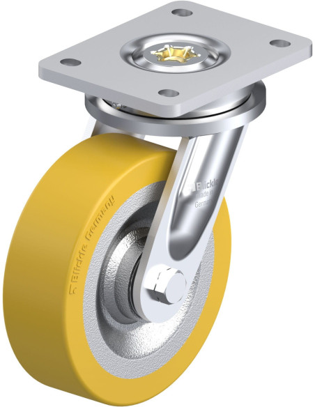 LO-SETH 160K poliuretano pasukamas ratukas 160 mm