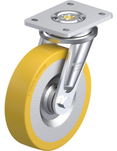 LO-SETH 200K poliuretano pasukamas ratukas 200 mm