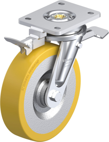 LO-SETH 200K-ST-RI4 poliuretano pasukamas ratukas su