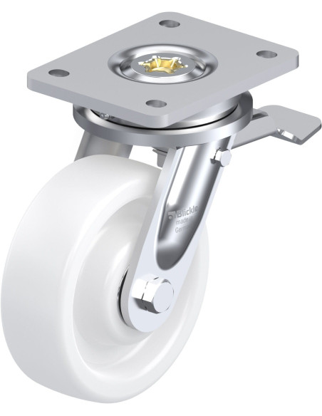 LO-SPO 150K-ST pasukamas ratukas su stabdžiais