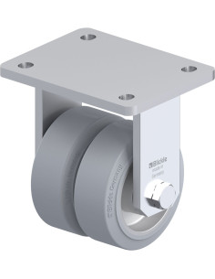 BOD-ALEV 100K-SG dvigubas fiksuotas ratukas 100 mm